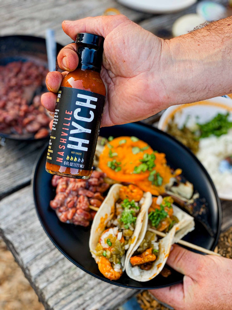 HYCH Surf & Turf Tacos: Nashville & Guajillo At Their Campfire Best!