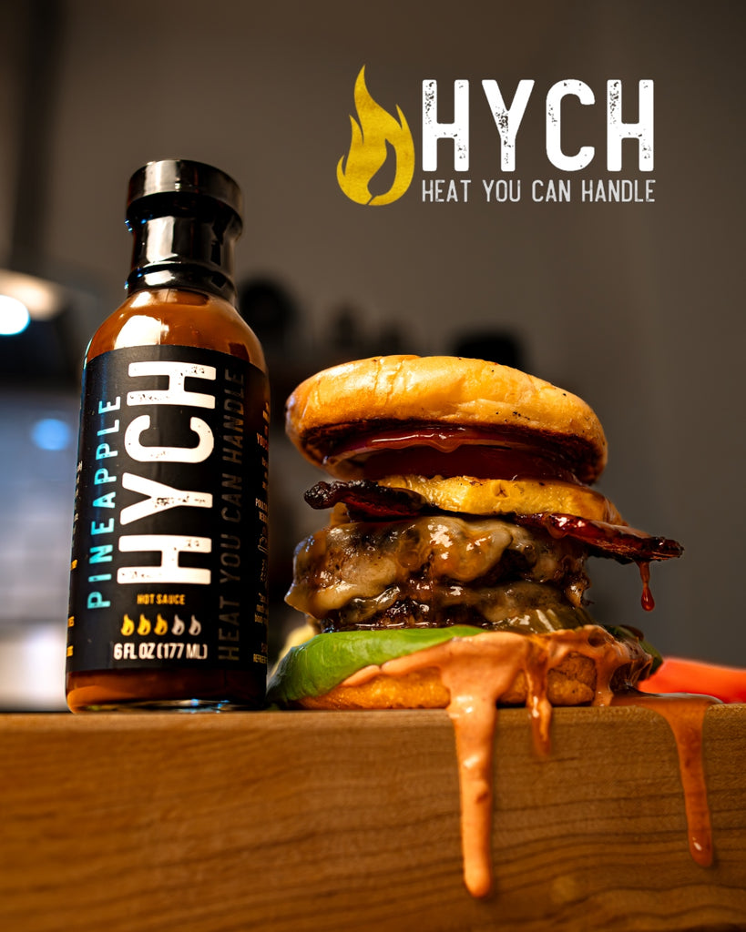 HYCH Pineapple Bacon Burger