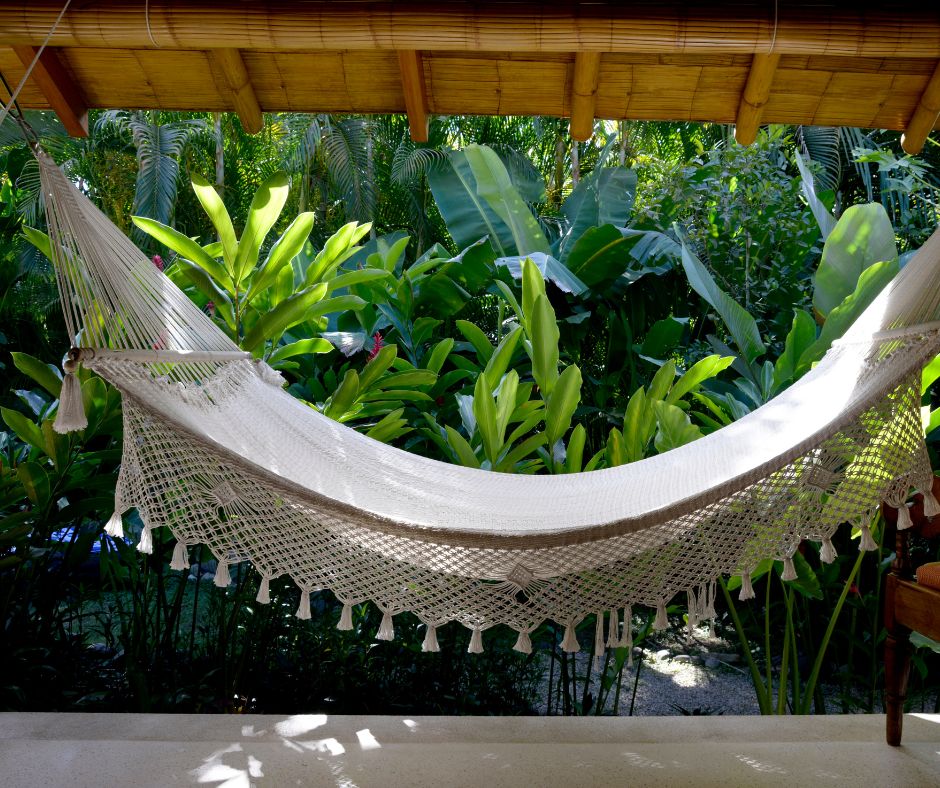 hammock in the jungle in costa rica